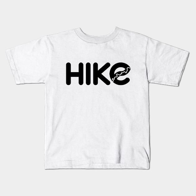 Hike Edmonton Kids T-Shirt by Edmonton River